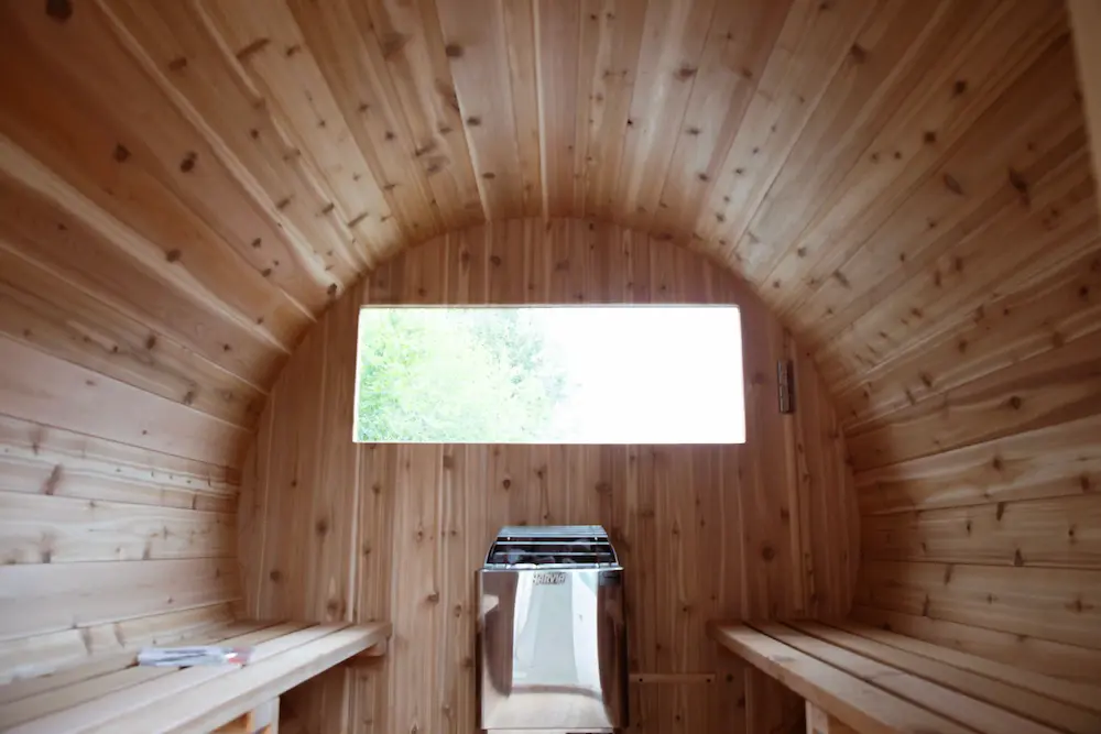 ArcticHome SB 68E Sauna Interior Photo