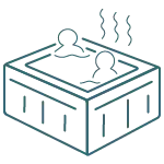 Hot Tub 150x150 Mineral Spring