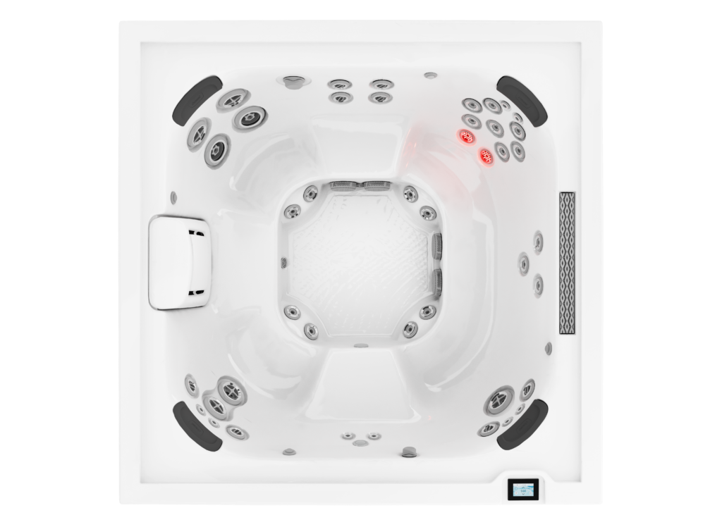 overhead J408 hot tub