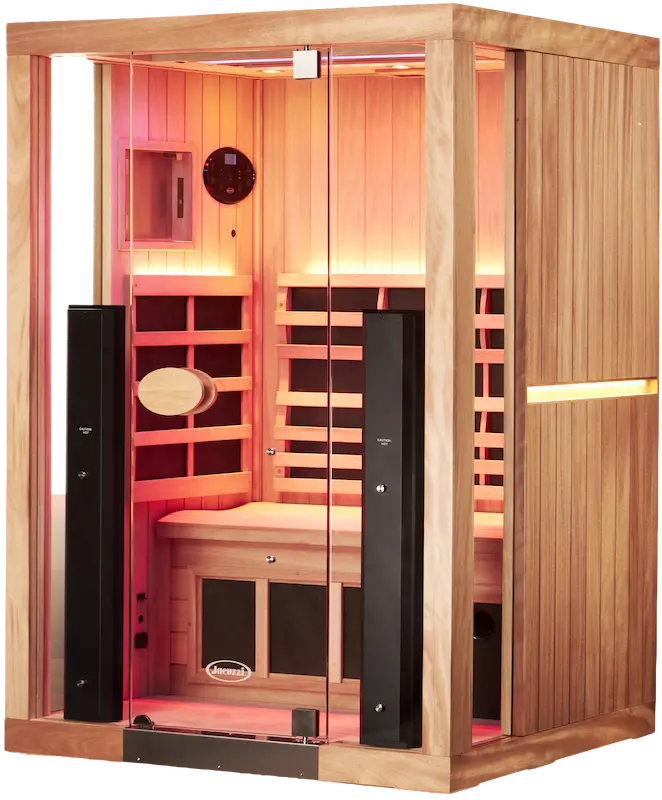 Sauna jacuzzi infrared js 2i angled