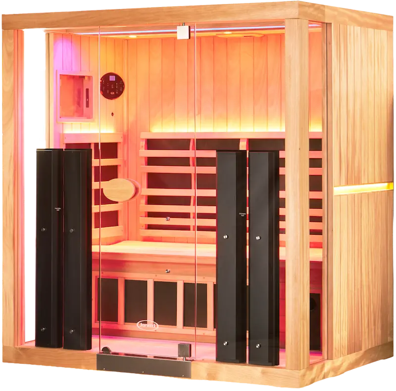Sauna jacuzzi infrared js 3i angle